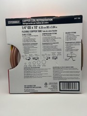 EVERBILT Refrigeration Copper Coil 1/4” OD X 10’ *OPEN BOX*