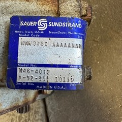 Hydraulic Drive Motor – Genie S60 – M464012 | MMV-046c Danfoss Sauer M46