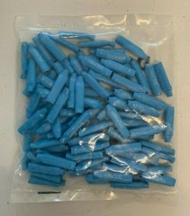 Dolphin DC-100S Super B Crimp Connector blue 100 pcs beanie brand new bag