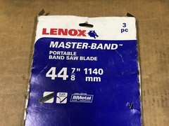 New/Open Box Lenox Master-Band Portable Band Saw Blade – 44-7/8″ – 3 Pcs