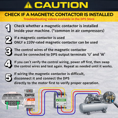 Single to 3 Phase Converter, Use 1HP(0.75kW) 3A Motor 200V-240V Only, MY-PS-2