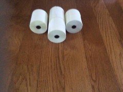 2 Ply Carbonless Receipt Rolls 3″ x 90′ 2-Ply White/Canary – 10 Rolls
