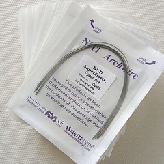 5Pk Dental Orthodontic Super Elastic Niti Round Nature Form Arch Wires 014 Upper