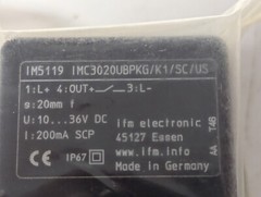 New IFM Efector, Inductive Proximity Sensor, IM5119