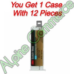 *12-Pieces* 3M Scotch-Weld Acrylic Structural Plastic Adhesive 45mL Blue DP8010