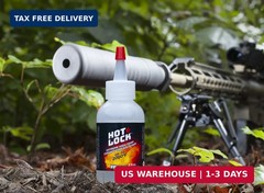 Vibra-TITE 19960 Hot-Lock Extreme High Temperature Threadlocker, Translucent
