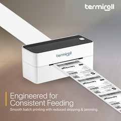 4×6 Thermal Labels 500 Fanfold – Rollo – 1 Stack | 500 Labels, White