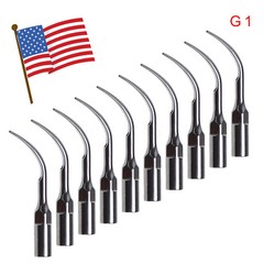 10* Dental Ultrasonic Piezo Scaler Tips fit Woodpecker EMS/DTE SATELEC Handpiece