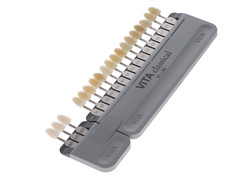Vident G027CBS VITA Classical Dental Shade Guide with Bleached Shades Clip
