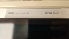 Mettler TOLEDO PR1203 Analytical Balance with power supply. Max 1210g min 0.001g