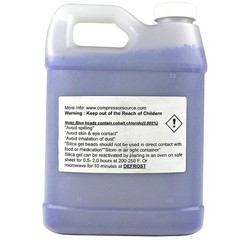 2 LBS 1 Quart of Dessicant Beads For Desiccant Air Dryers Silica Gel Blue