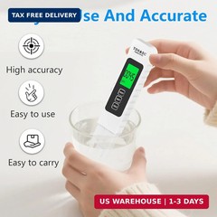 4 in 1 TDS Meter Digital Water Tester – Accurate and Reliable EC &…