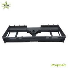 W Receiver Hitch & Spear Sleeves Skid Steer Heavy-Duty Pallet Fork Frame 4000lb