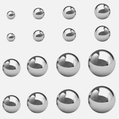 Dia 1mm-100mm 304 Stainless Steel Ball Smooth Ball Precision Solid Bearing Balls