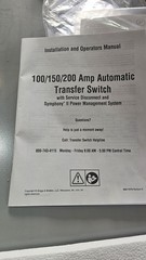 Briggs & Stratton Symphony II Automatic Transfer Switch 100/150/200A 80011072