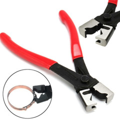 260X Single Ear Hose Clamps 304 Stainless Steel Crimp Hose Clamp Crimp Tools Kit