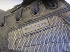 Skechers WORK Slip Resistant/Air Cooled/Memory Foam Black Leather Shoes Men’s 9