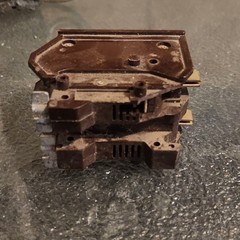 20A 2-Pole Plug-In Circuit Breaker 101-150V AC Type C Brown Thermal Trip