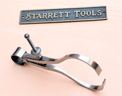 Rare/Antique STARRETT No.76 Thread Calipers W/Square Legs, 3.0” Size & Capacity!