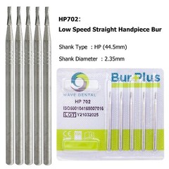 Wave Dental Straight Surgical Bur 701 702 703L Carbide Low Speed Nosecone 44.5mm