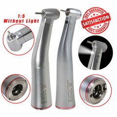 Dental 1:5 (Fiber Optic) Contra Angle Handpiece Red Ring fit for NSK Ti-MAX X95L