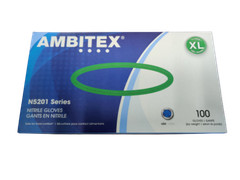 AMBITEX Nitrile Powder-Free Gloves N5201 Size XL ONLY one CASE 1000 Gloves