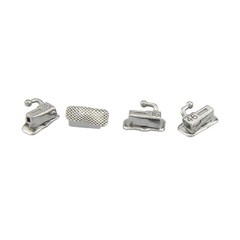 80 Tubos Ortodoncia Dental Buccal Tube 1st 2nd Molar Roth MBT 022 Conv Monoblock