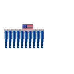 Dry Diamond Drill Bit Setbrschnitt 10Pcs/Pack 1/2 Inch 12Mm Diamond Hole Saw