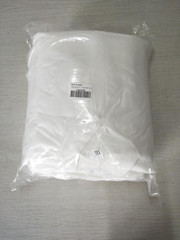 Case of 50 Disposable Lab Coats 2 Pockets w/ Knitted Cuffs Collar (S-2XL)