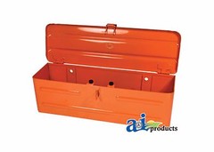 New Orange Metal Tool Box for Kioti, Kubota, Allis Chalmers, Tractor 5A3OR