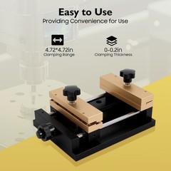 For Laser Marking Machine Fixture Double-track Design Sheet Cutting Holder
