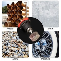 1x1x1/4″ Flap Wheel Sander for Drill Mounted Sanding Grinding 40 60 80 120 Grit
