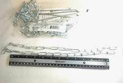 Lithonia HC36 Wire Hook & 36″ Chain New Free Shipping 2PACK