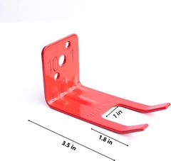 🔥🧯4-FORK STYLE WALL MOUNT 5,10, 20 lb.SIZE FIRE EXTINGUISHER (AMEREX) BRACKETS