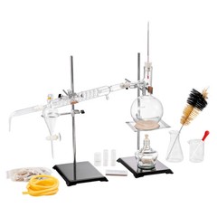 VEVOR Essential Oil Distillation Kit 500ml Distillation Apparatus 28 pcs Set