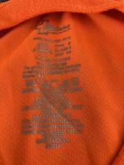 ORR Safety Orange Work Shirt XL Longsleeve Class 2 Type R ANSI/ISEA ORR TL2TOC2