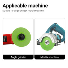 LOZLIN 3PCS 4.5″(115 * 22.23Mm) Diamond Grinding & Cutting Discs – Flat Angle Gr