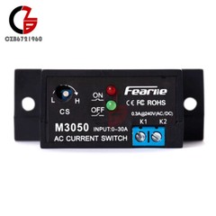 Current Sense Switch Relay AC Detection Alarm Current Adjustable Self-Powered