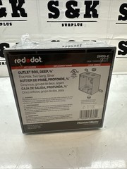 RED DOT 2IHD5-2 2-GANG UNIVERSAL WEATHERPROOF BOX WITH MOUNTING LUGS