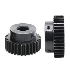 1.5Mod 45# Steel Spur Gears 10-150T Pinion Gear With Step Motor Gear Bore 5-25mm