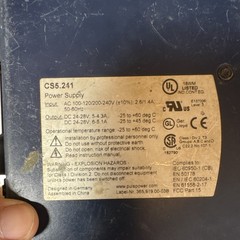 PULS DIMENSION CS5.241 DIN Rail Power Supply 24V 5A 120W, 100-240VAC Input