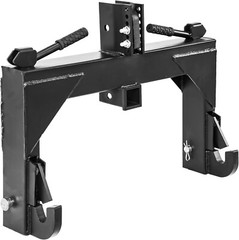 3 Pt Quick Hitch Adapter For Category 1 & 2 W/ Adjustable Bolt Tractor 3000lb
