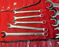 Proto J1200R-MASD Metric Combination ASD Wrench Set-12 Point (Incomplete) 13 Pc