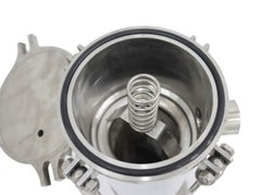 Stainless Steel #4 Bag Filter Housing Fluid Filtration Equipment 1″ NPT In/Out