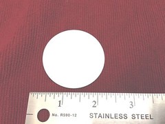 ZnS(Ag) over Thin Film Polyester 2” dia Alpha Radiation Detection Spinthariscope