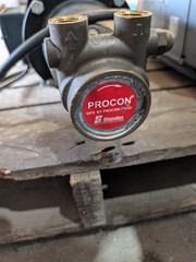 MARATHON 5K42HN4034 AC MOTOR 1/2 HP 230/460V 3PH W/ PROCON ROTARY VANE PUMP