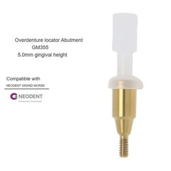 Overdenture Locator Abutment Male caps Inserts Tool for NEODENT GRAND MORSE GM