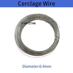 Orthopedic Wires Stainless Steel Cerclage Wire 0.4-1.5mm Veterinary Instrumentsl