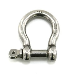 1/4″ Stainless Steel D-Ring Shackle Heavy Duty Screw Pin Anchor Shackle