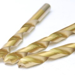Drillforce 10PCS 17/64″ Titanium Drill Bits Set HSS Metal Woodworking Drill Bit
